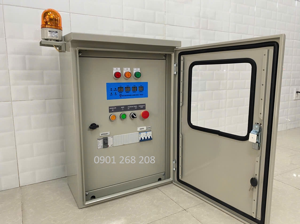 TỦ ĐIỀU KHIỂN MÁY HÓA HƠI TRẠM GAS LPG